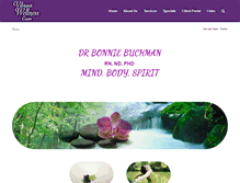 Tablet Screenshot of dr-bonnie.com